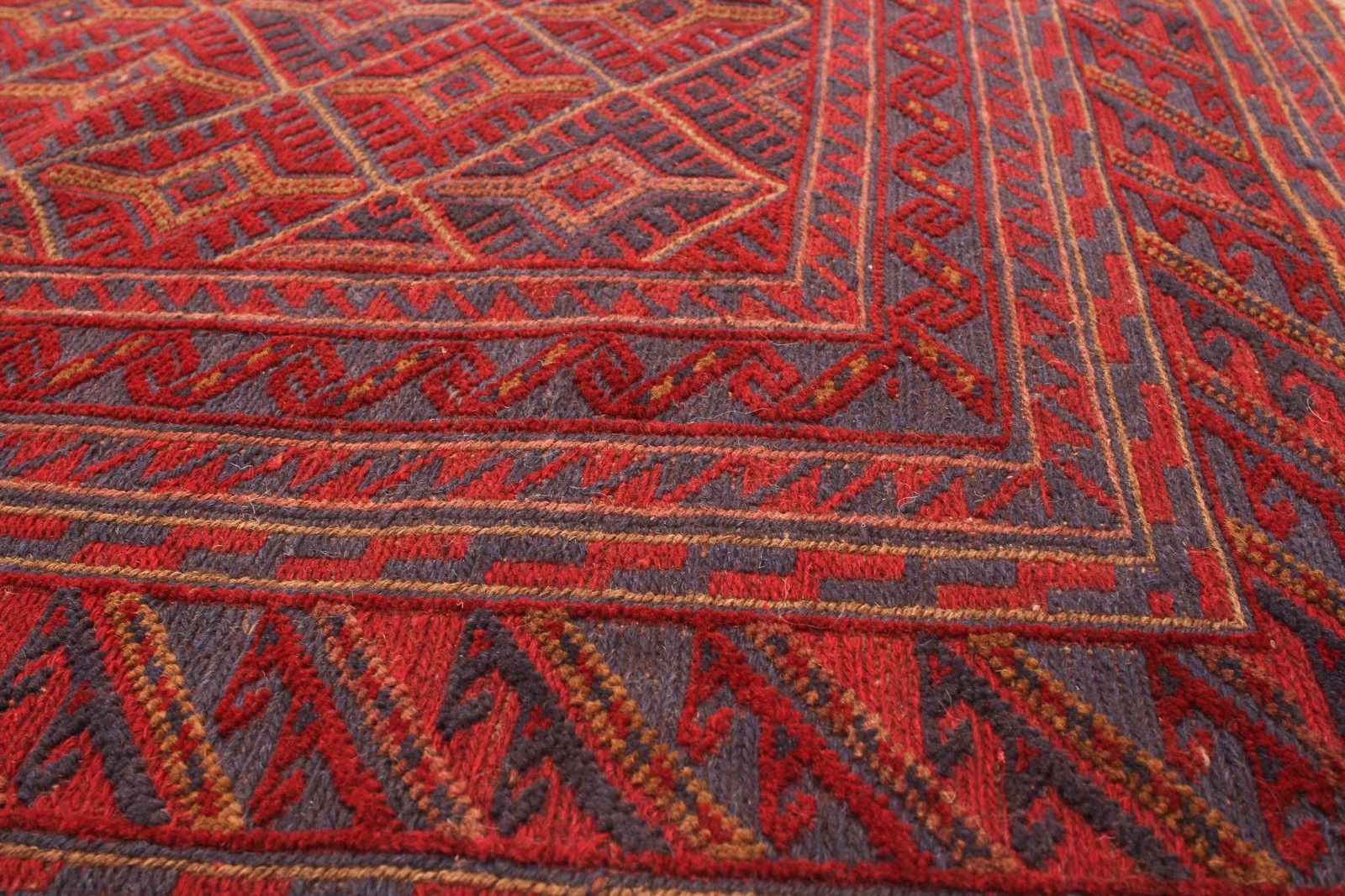 Vintage Traditional Hand-Knotted Area Rug 4’11” x 6’1″ Oriental Wool Carpet