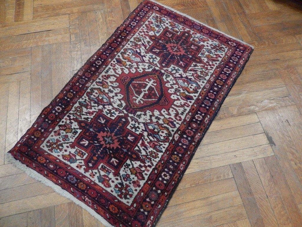 2.7 x 4 Semi-Antique Perrsian Karaja Heriiz Rug 23267
