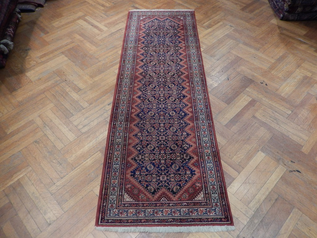 3×9′ RUNNER Antique Perrsian Herrati Tabriiz #PIX-23282