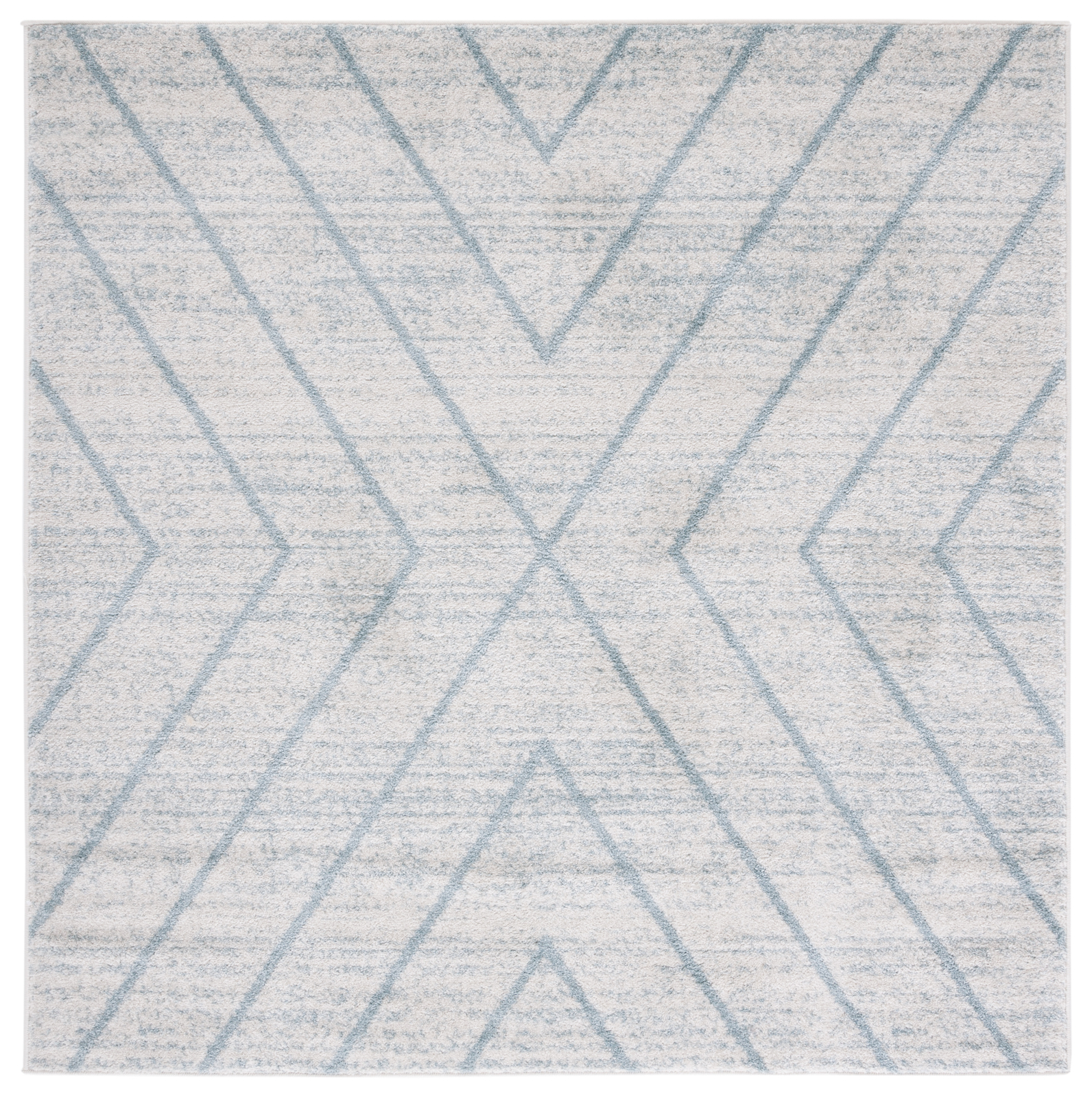 Safavieh Adirondack LIGHT GREY / LIGHT BLUE 6′ X 6′ Square Rug – ADR251L-6SQ