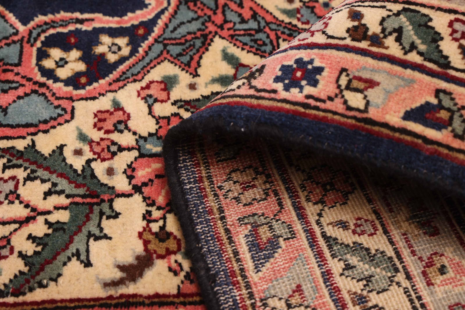 Vintage Hand-Knotted Area Rug 10’0″ x 15’1″ Traditional Wool Carpet