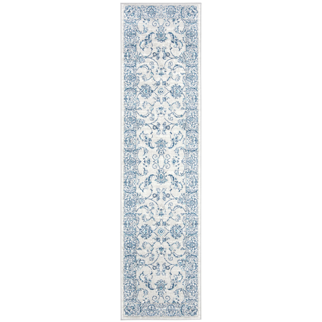 SAFAVIEH Brentwood BNT854G Light Grey / Blue Rug