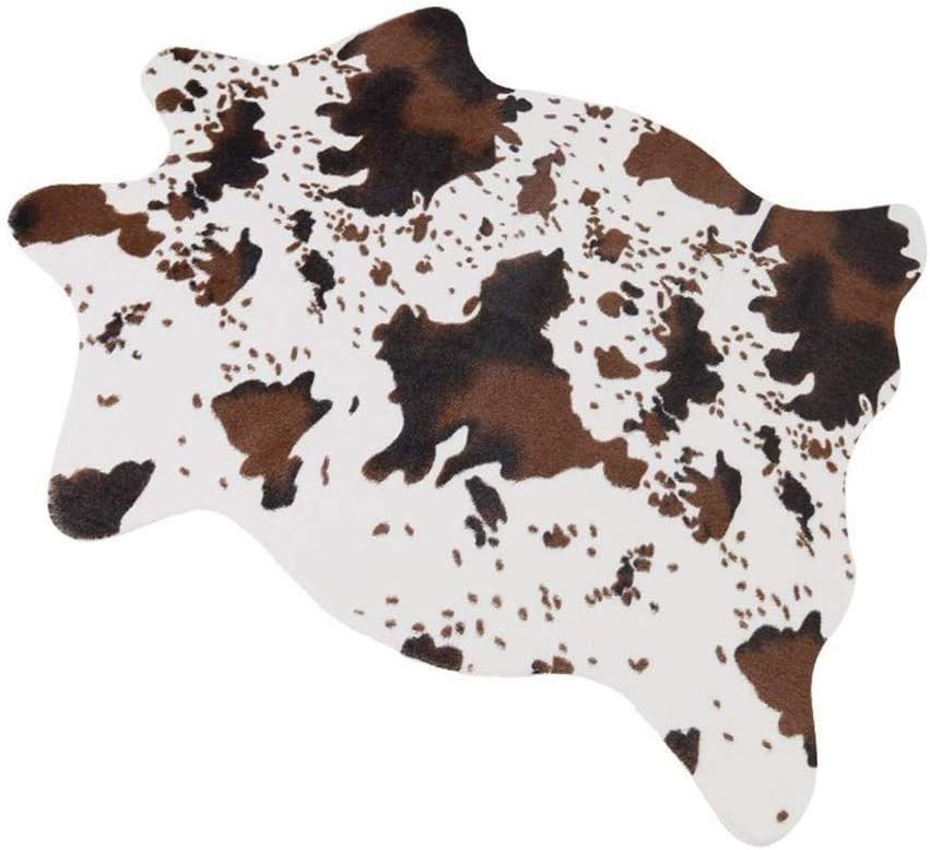 Durable Machine Washable Cow Print Rug 2’6″x3’7″ – Perfect Gift for Any Occasion