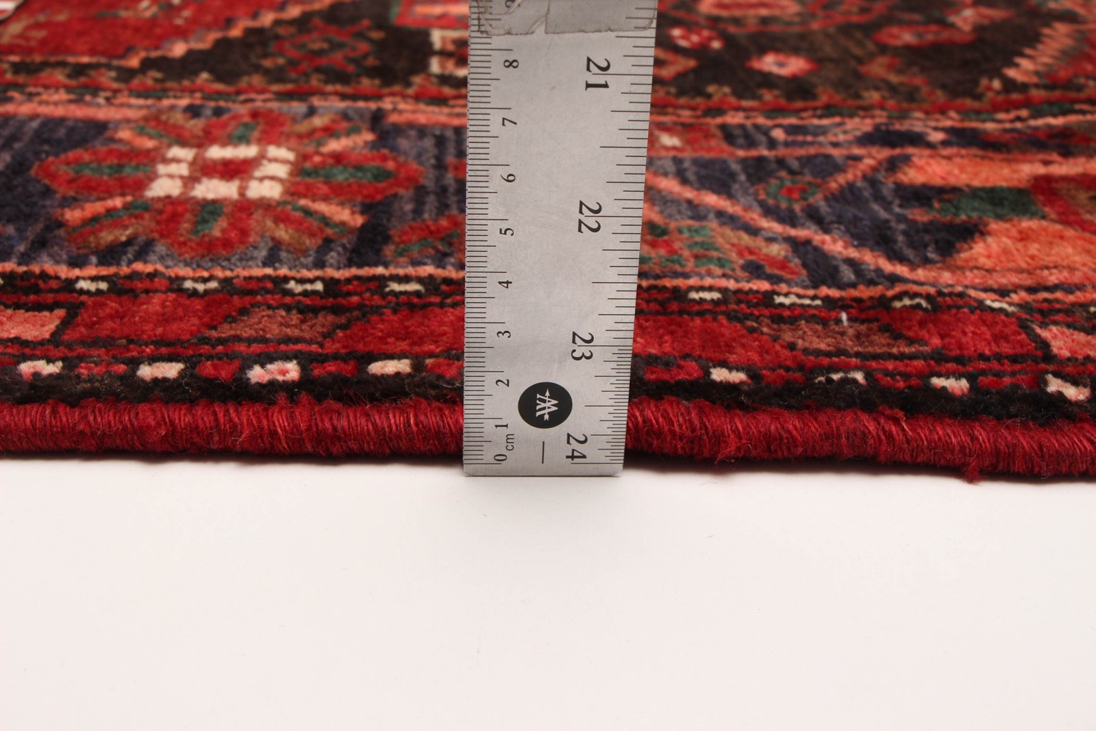 3’6″ x 10’1″ Vintage Hand-knotted Runner Rug Traditional Oriental Wool Carpet