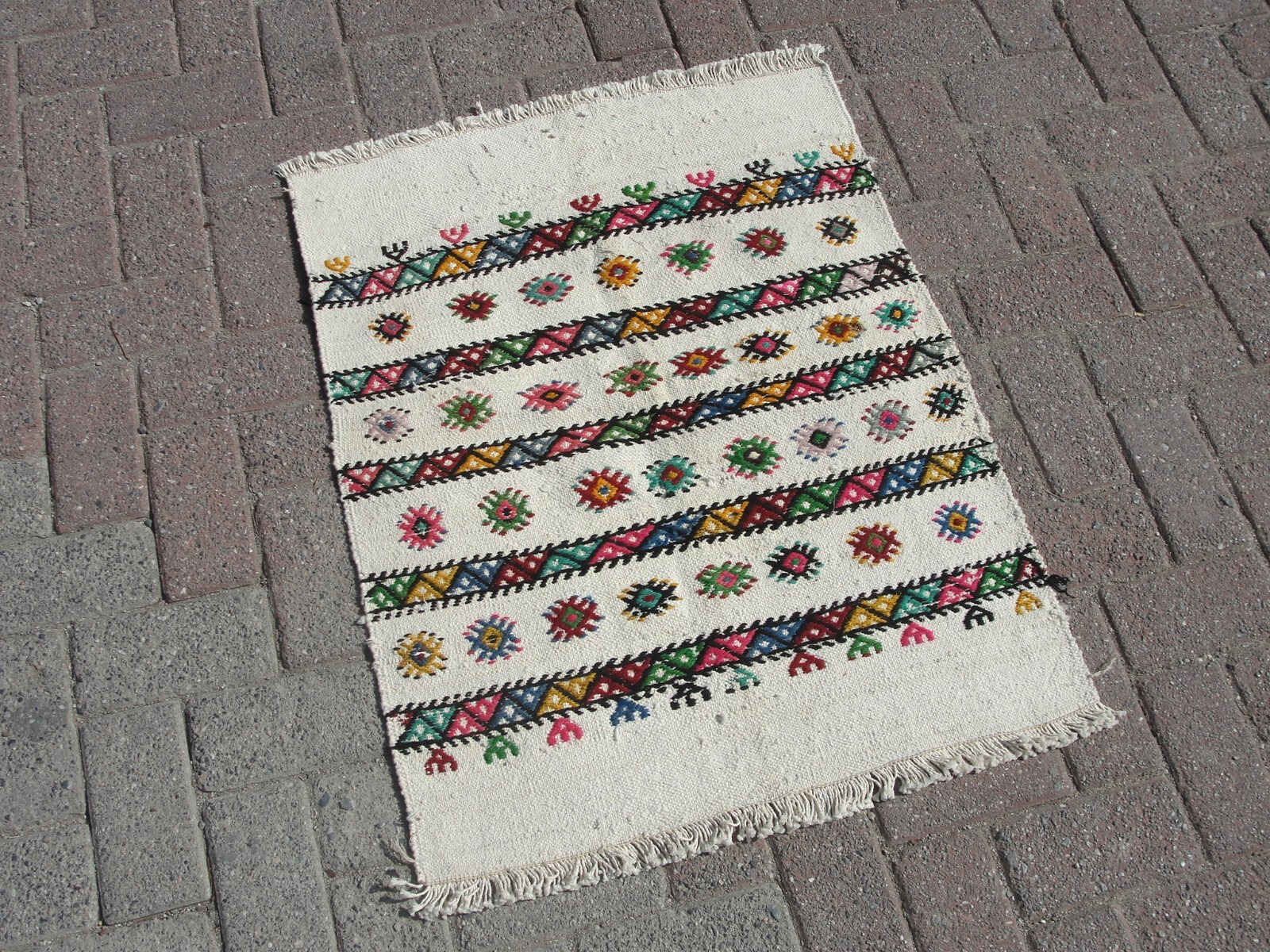 2×3 Small kilim rug, Runner Rug, Turkish Kilim, Kelim Teppich, Tappeto