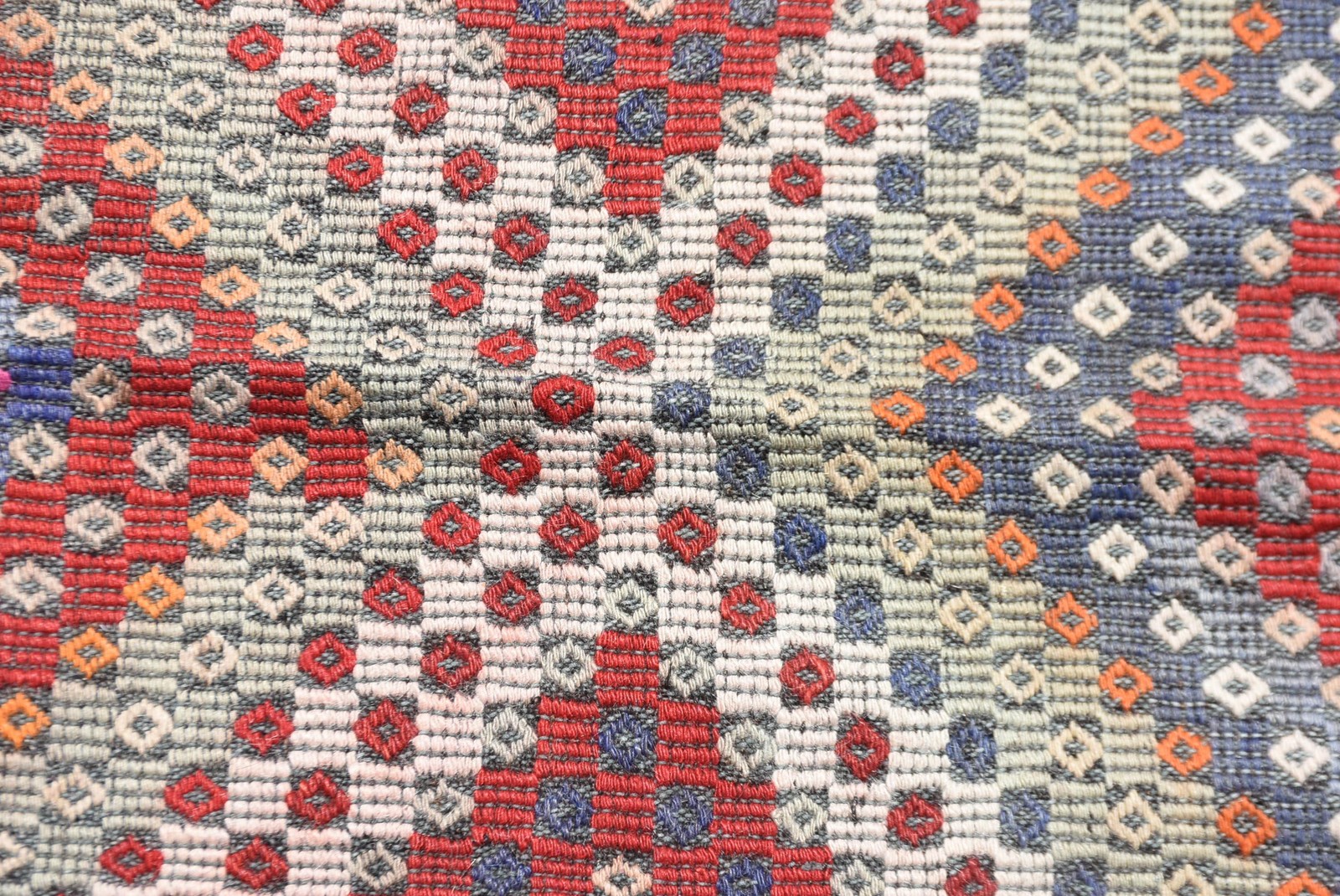 4,8×9,8 ft Kilim Rug, Vintage Turkish Rug, Red Blue Floral Rug
