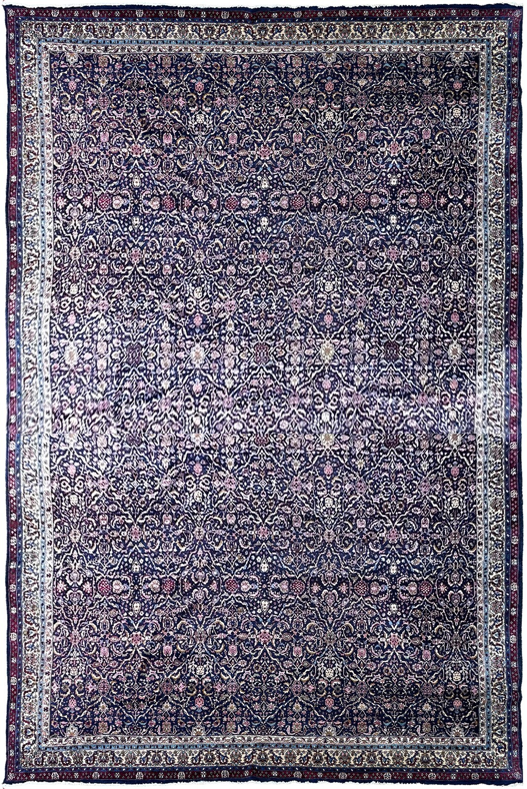 12X18 Antique Turkish Oushak Rug Fine Sivas Carpet 188cm x 267cm C.1890
