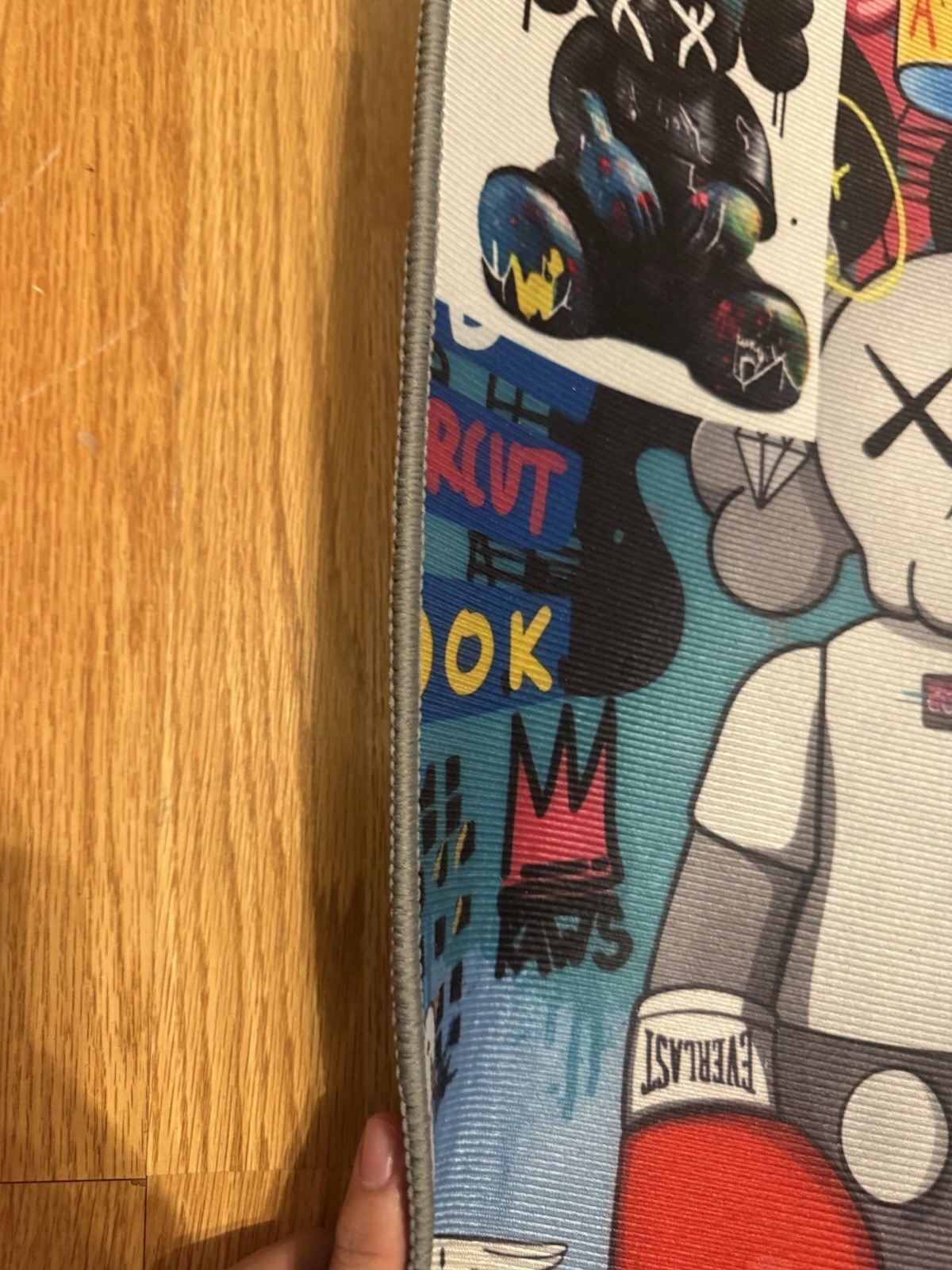 NEW KAWS Companion Boxer Graffiti Rug 32×18″ Street Art Hypebeast Runner Mat