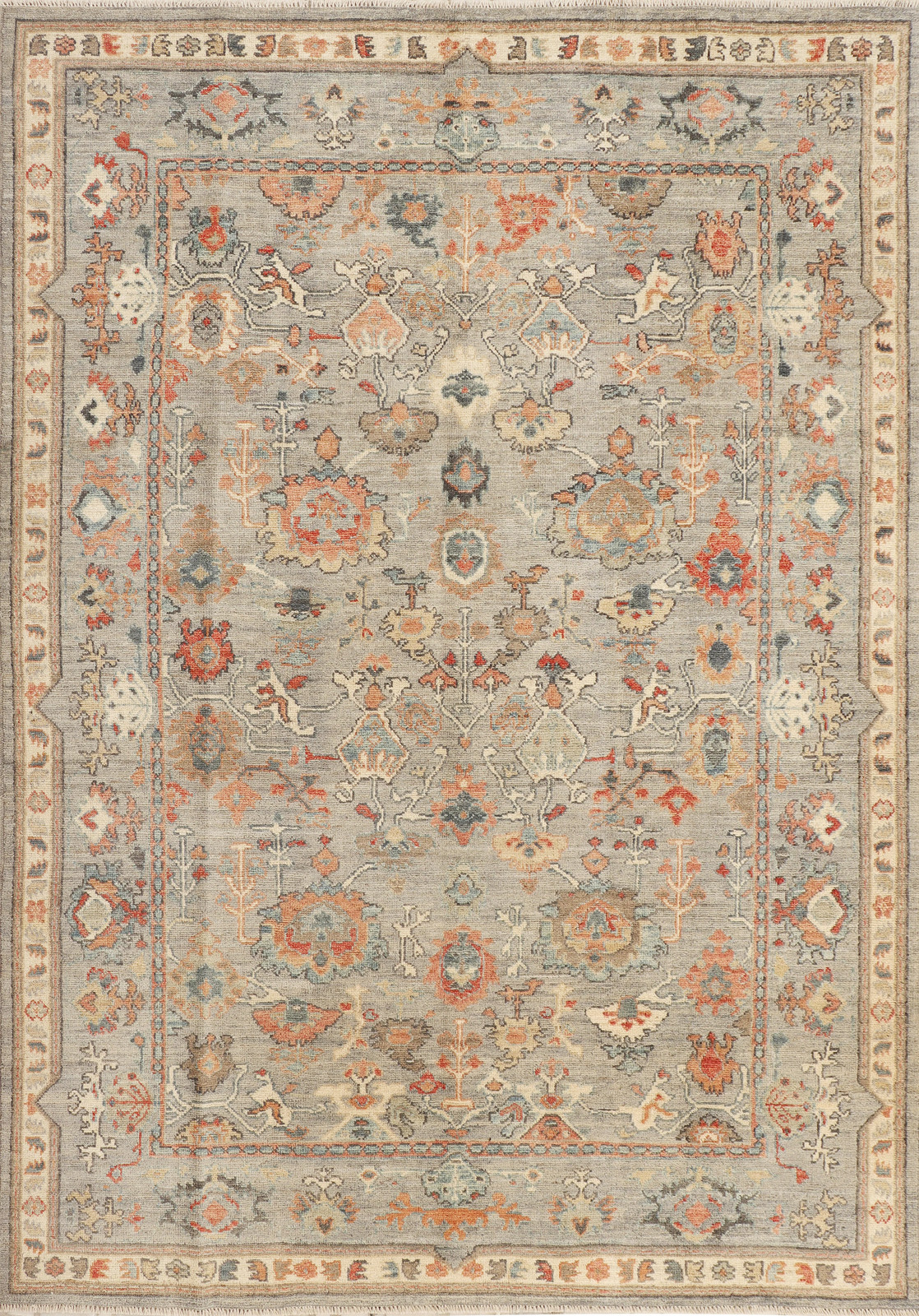 6′ x 9′ Oushak Rug Fine Wool Quality LIGHT NATURAL PK273