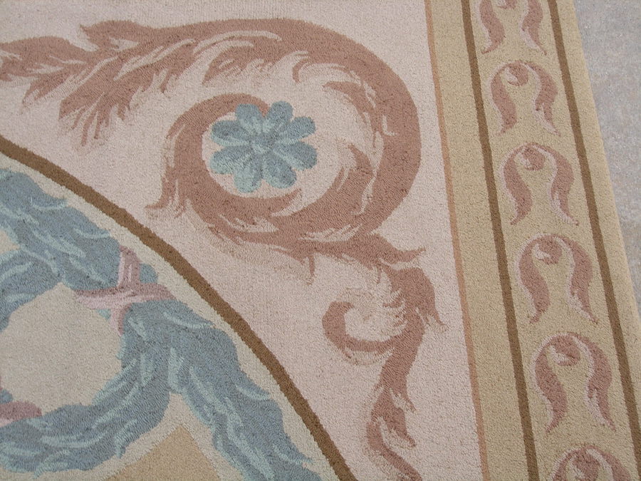 Vintage Hokanson Custom Made Rug Carpet Traditional Hollywood Regency 9×14 ft
