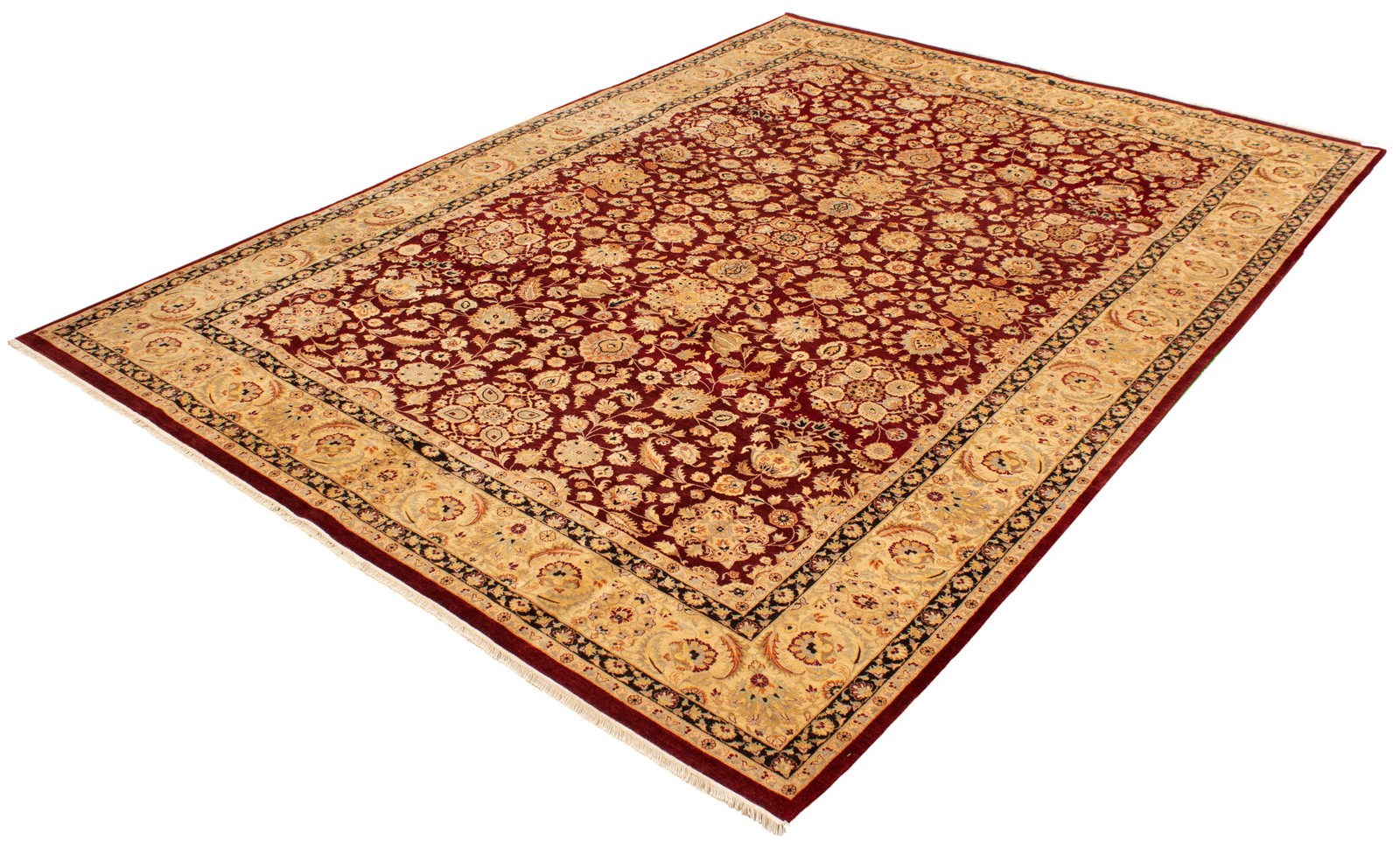 Traditional Hand-knotted Wool Oriental Carpet 10’2″ x 14’3″ Area Rug