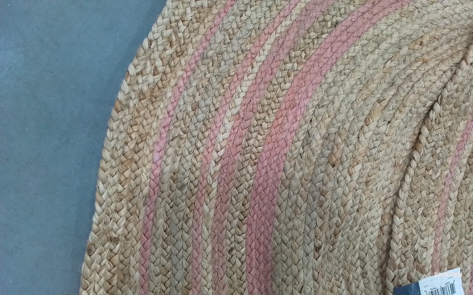 PINK 5′-0″ x 5′-0″ Flaw in Rug, Reduced Price 1172805941 NF807U-5R
