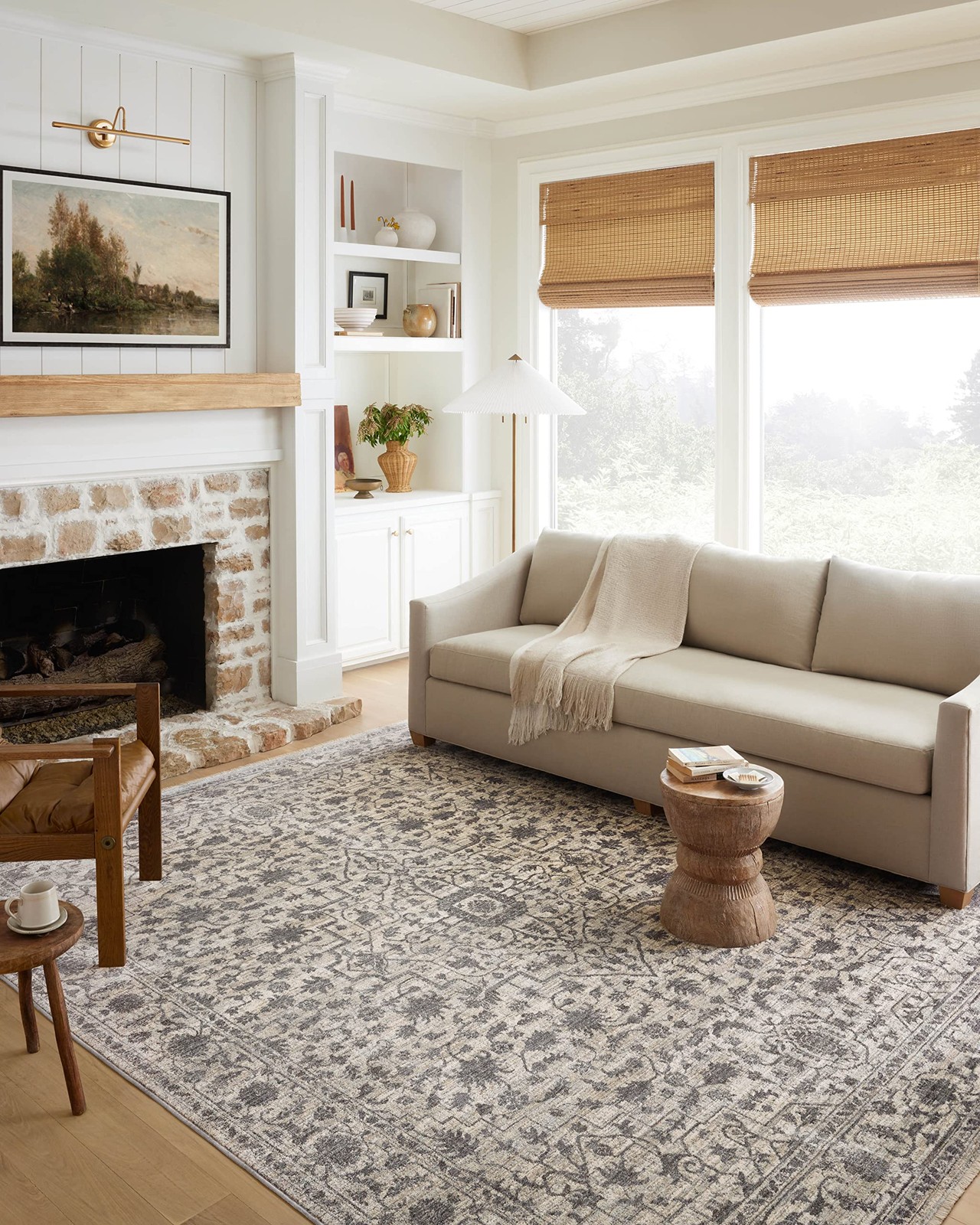 Loloi Ii Sorrento Collection Sor-01 Mist/Charcoal 2-0 X 3-0 Accent Rug