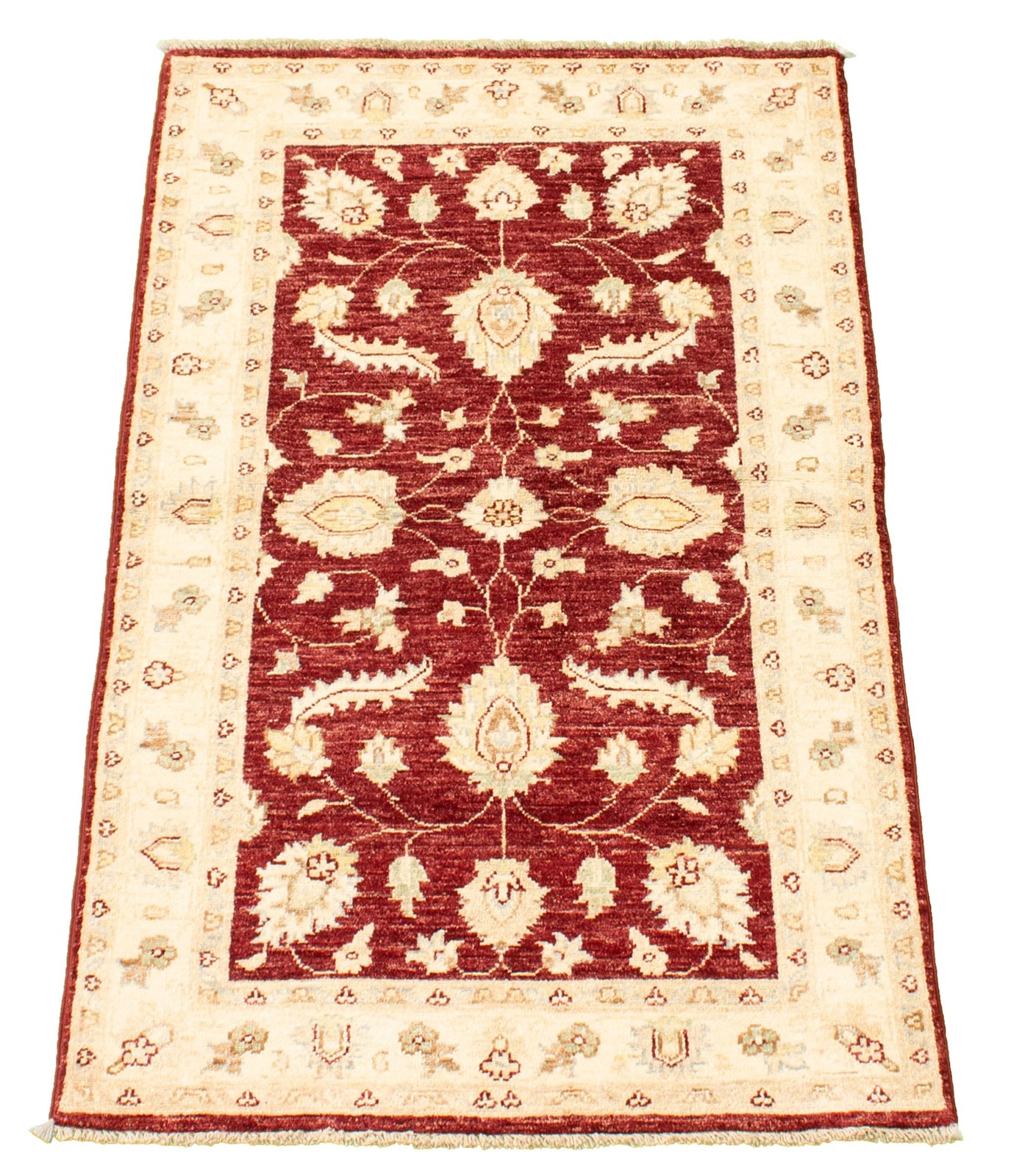 Traditional 2’10” x 4’11” Oriental Area Rug Hand-Knotted Wool Carpet