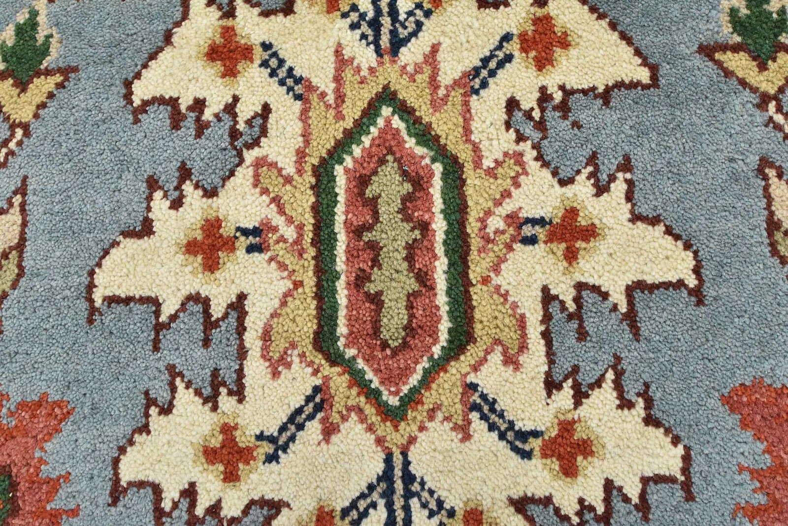 Serapi Rug 9’11” x 14’1” Blue Wool Traditional Hand-Knotted Oriental Carpet