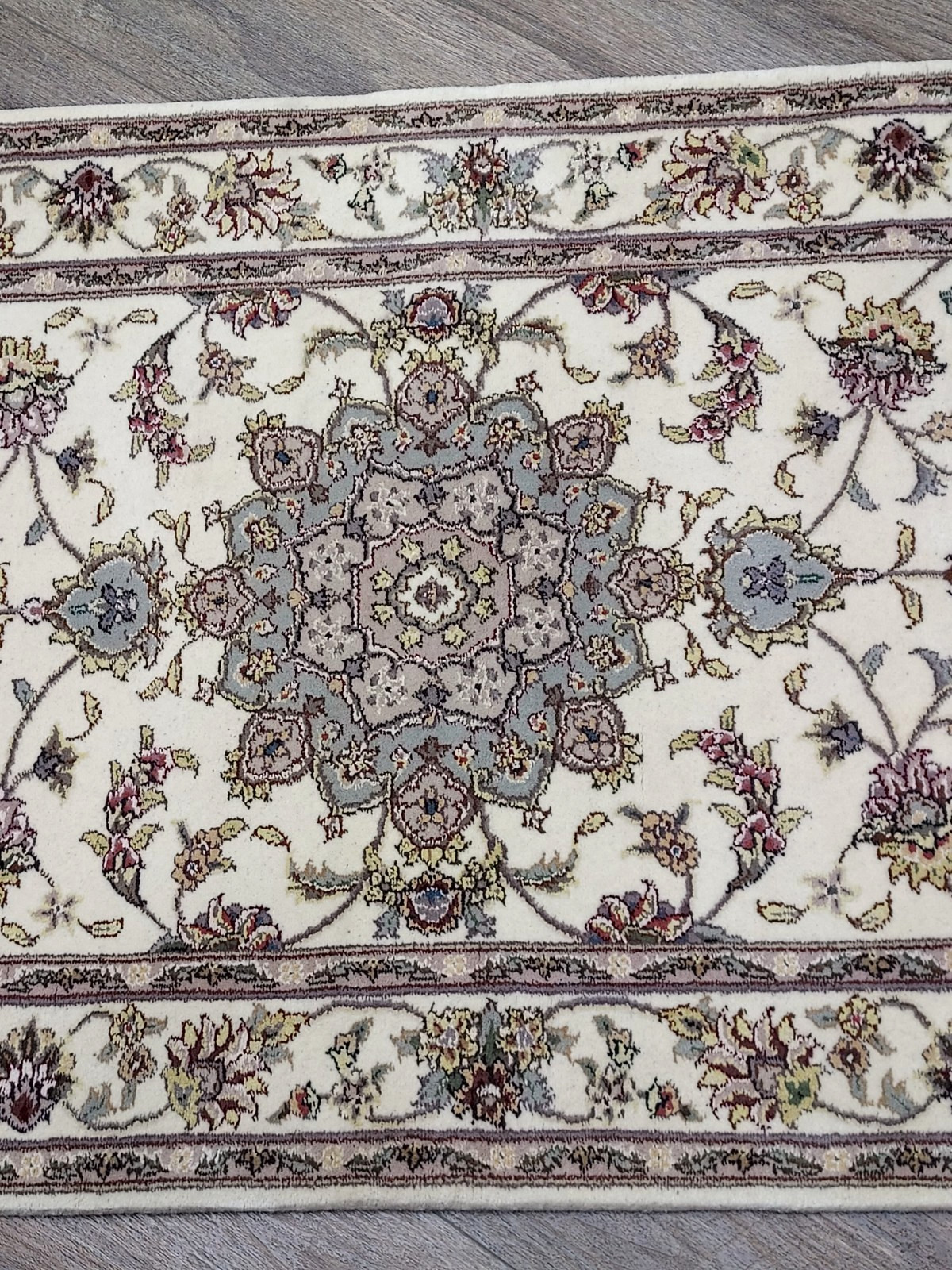 Turtkish Rug,Silk&wool Royal Design Bohemian Turkish Runner Rug,2.7×10.9