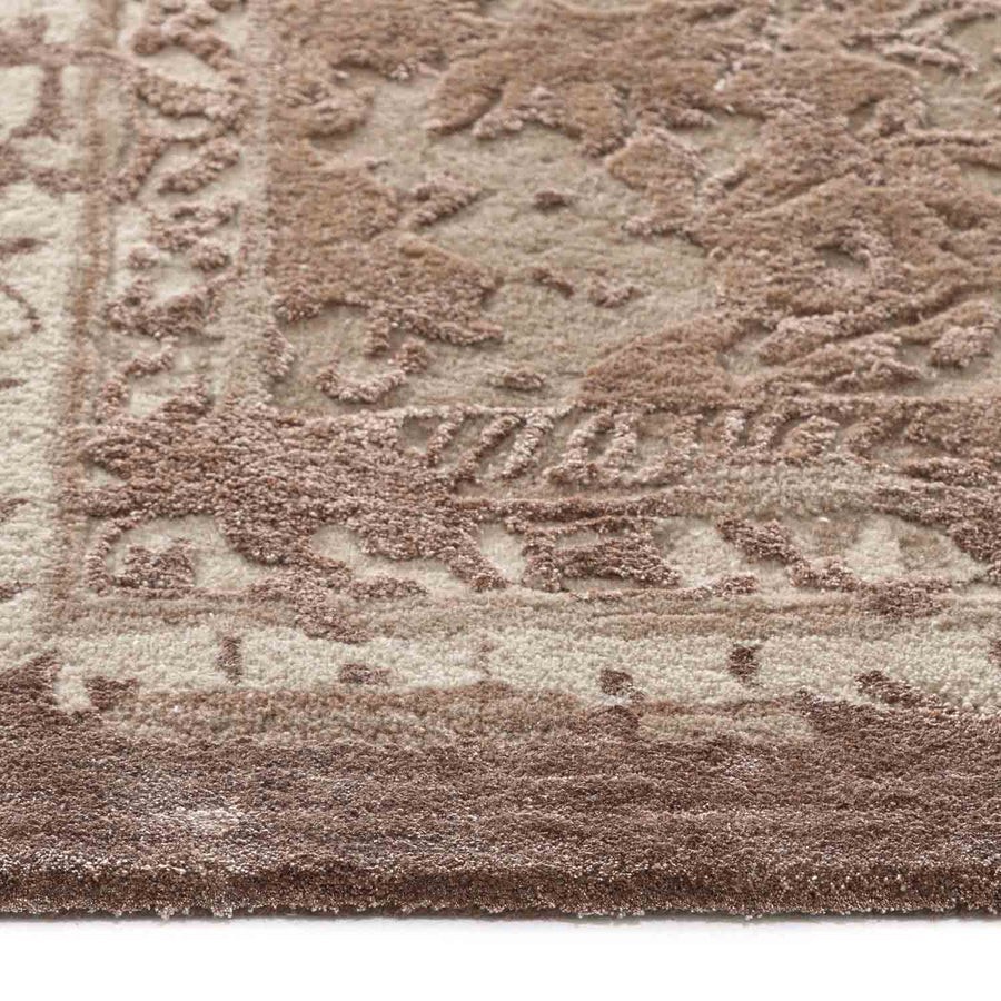 Modern Hand Tufted Wool and Viscose Rug Color As Photos Handmade Carpet Rug