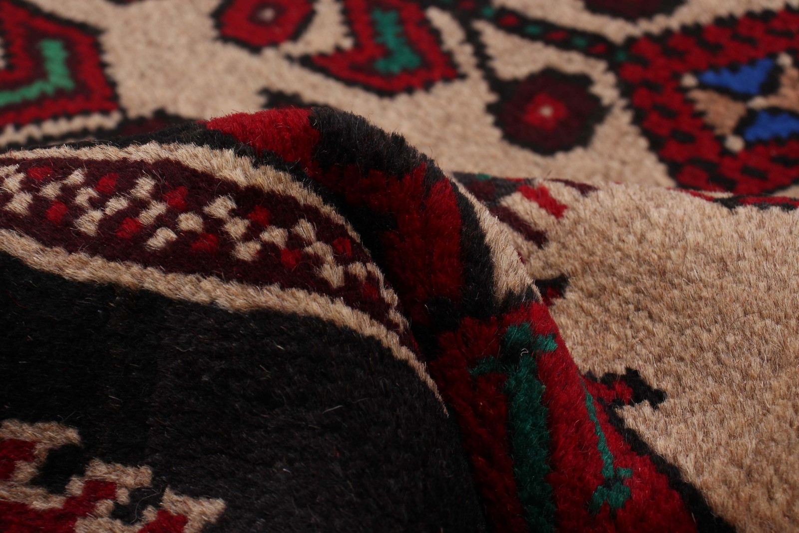 Traditional Vintage Hand-Knotted Area Rug 3’6″ x 6’3″ Oriental Wool Carpet