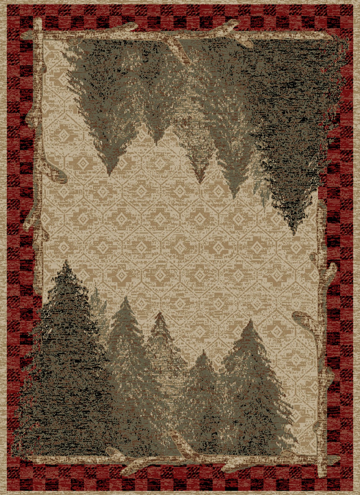 American Destinations Forest Antique 2’3″x7’7″