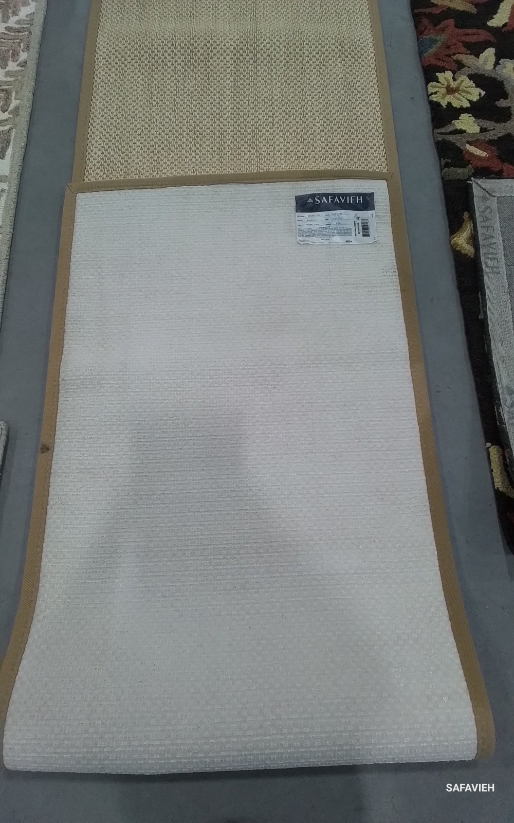 MAIZE / LINEN 2′-6″ x 14′-0″ Stained Rug, Reduced Price 1172776943 NF141B-214