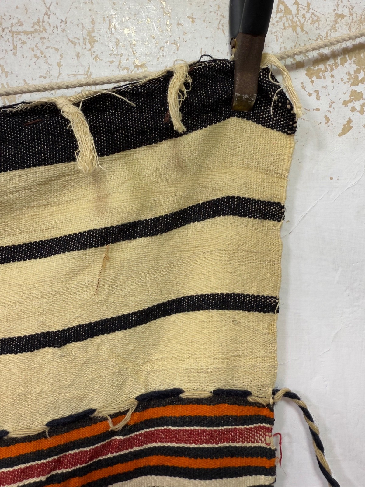 Vintage Beautiful Hand Woven Traditional Wool Weaving Kilim Rug 241×140 Cm