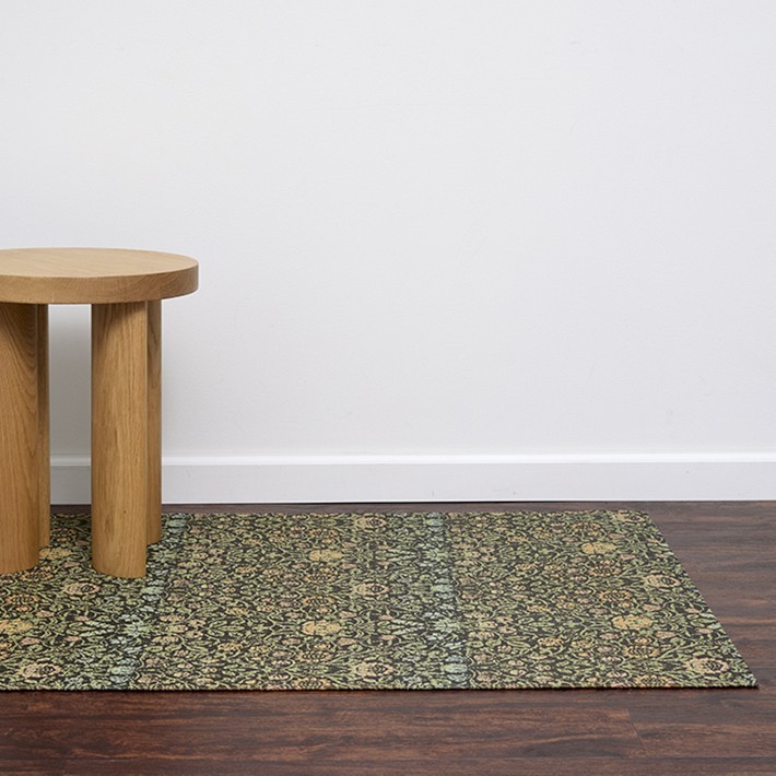 Chilewich x William Morris Woven Rug-Williams Sonoma|40939