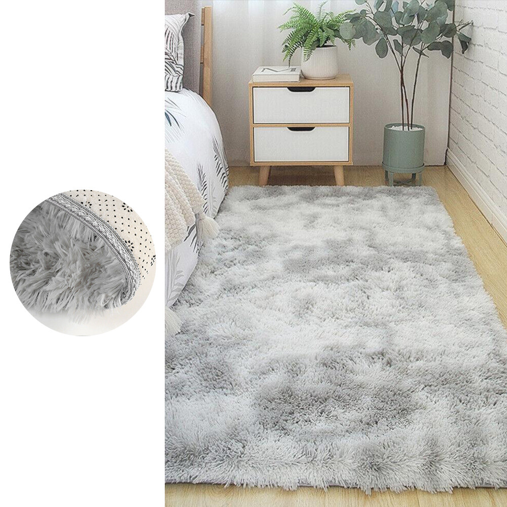Tie-Dye Rug Ultra Soft Shaggy Carpet For Bedroom Living Room Big Area Rugs Home