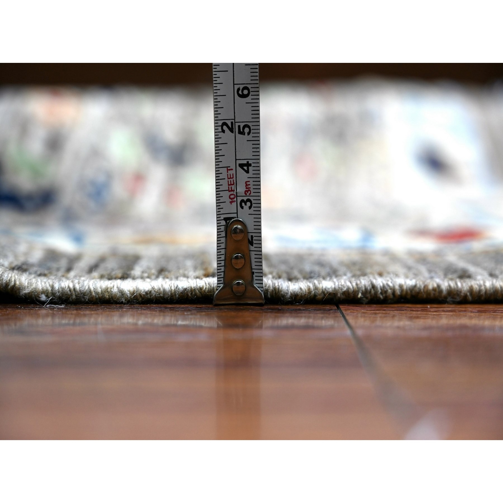 12′ x 15’9″ Gray Fine Aryana Luxurious Wool Oversized Oriental Rug R88207