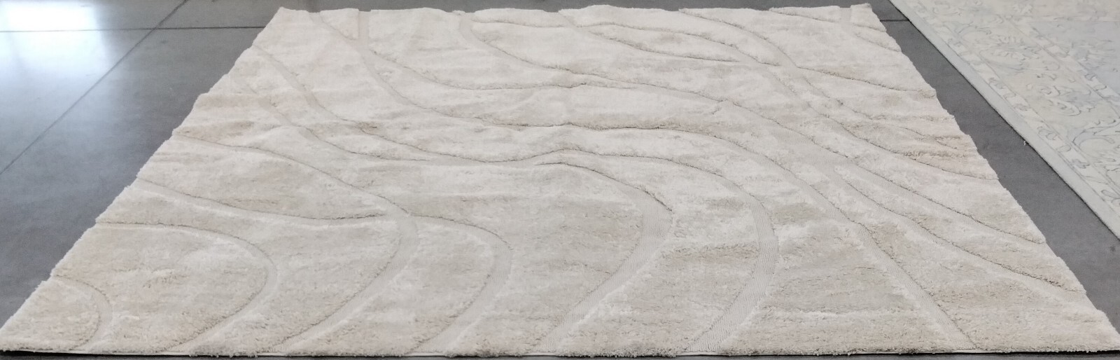 CREME / CREME 10′ X 10′ Back Stain Rug, Reduced Price 1172741027 SG471-1111-10SQ