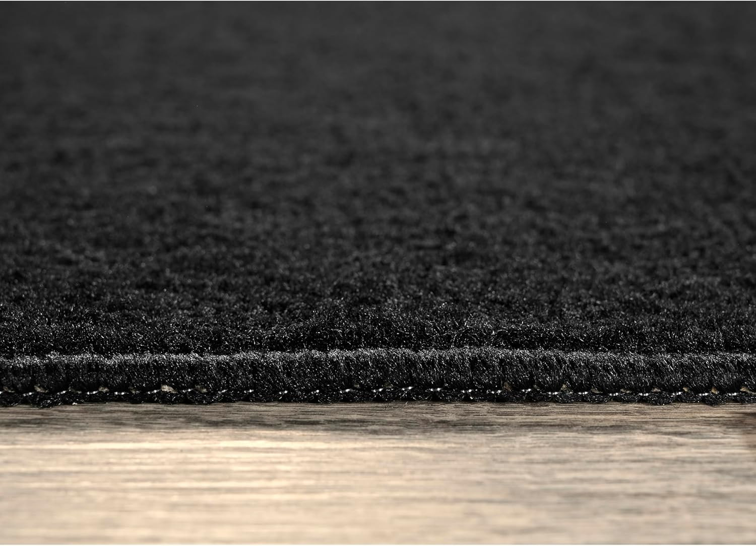 Chic 12′ x 15′ Black Non-Slip Area Rug for High-Traffic Areas