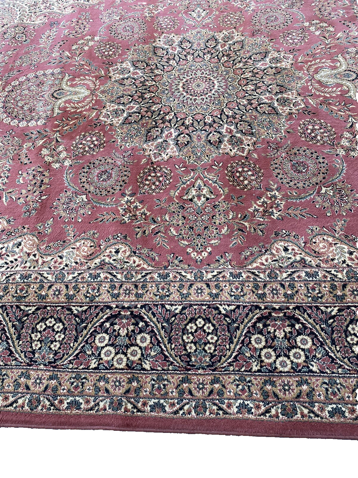 RUG 24: Machine Made SETAREH KAVIR Oriental Rug 10′ x 13′ 4″
