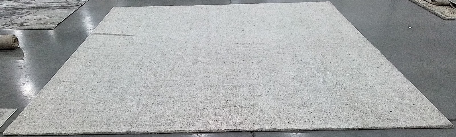 IVORY BEIGE 11′-0″ x 11′-0″ Back Stain Rug Reduced Price 1172791184 ABT141D-11SQ