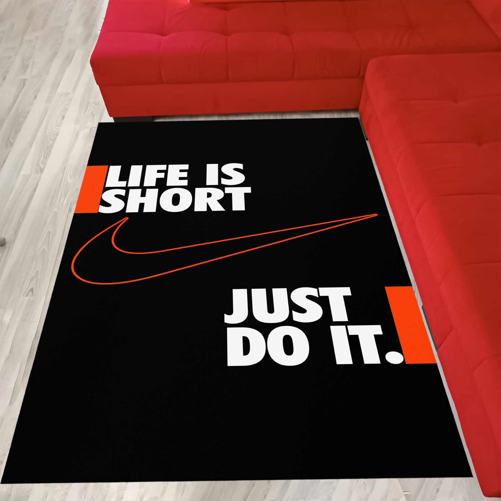 Sneaker rug, sneaker mat, sneaker poster rug, sneaker decor rug