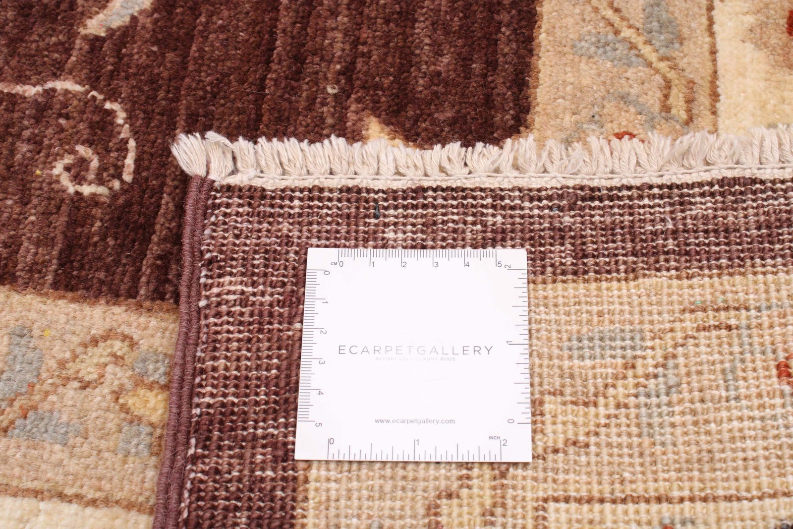 Traditional Dark Brown Hand-knotted Oriental Carpet 8’10” x 11’9″ Wool Area Rug