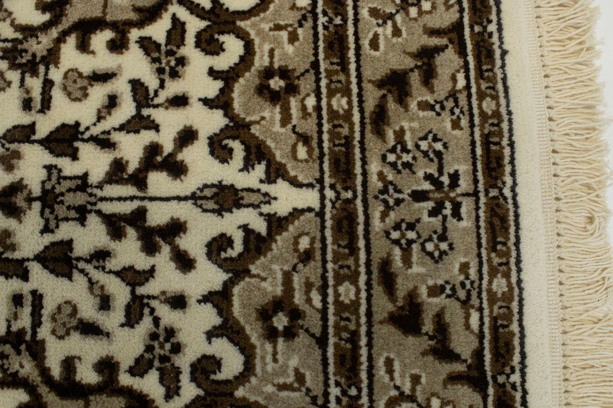 Handmade 3X4 Extra Fine Kirman Oriental Rug Classic Floral Style Small Carpet