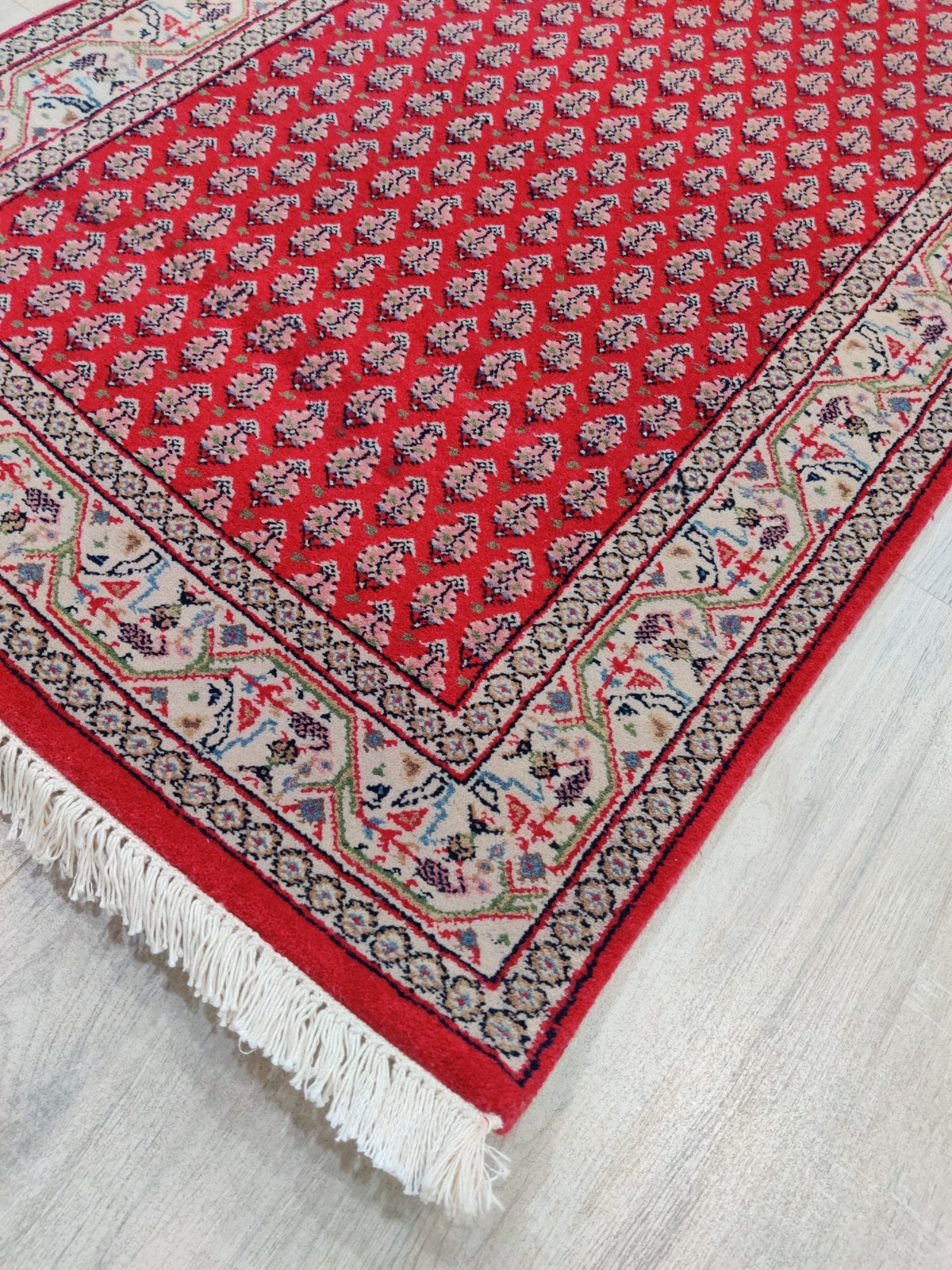 Mir Hand Knotted Rug 100% Wool Traditional Vintage Royal Paisley 2’4″ x 4’7″