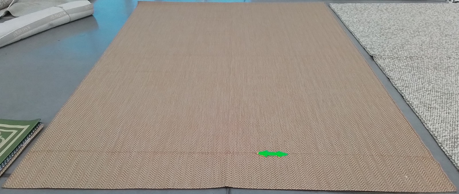 NATURAL/CREAM 9′-0″ x 12′-0″ Cut on Rug, Reduced Price 1172801185 CY8022-03012-9