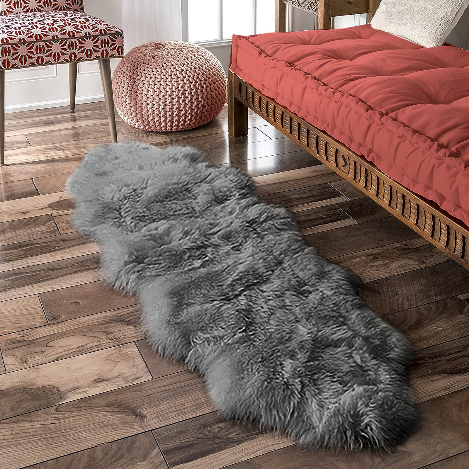 Natural Design Architecture Lifestyle N Natural Milan Genuine Sheepskin Area