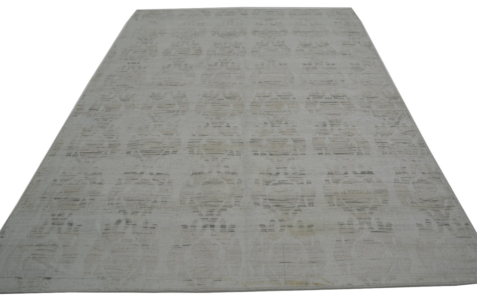 No E99218 Designer Modern Kilim Handwoven Rug Kelim Wool Ca 70 1/2×46 1/8in