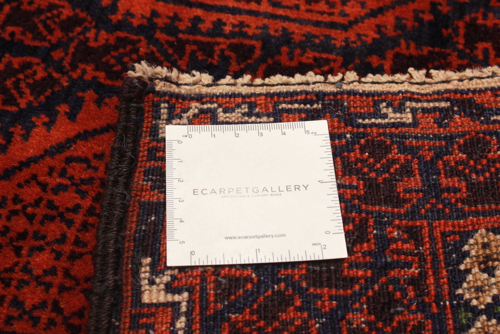 Vintage 3’0″ x 4’11” Traditional Hand Knotted Vegetable Dye Wool Area Rug