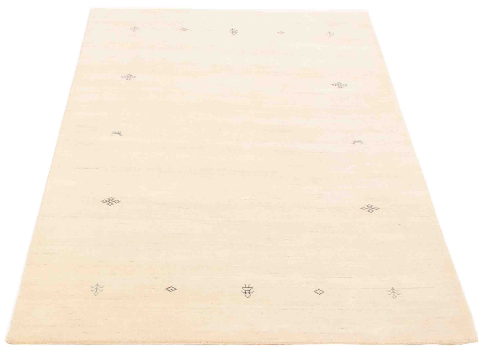 Traditional Ivory Hand loomed Oriental Carpet 4’11” x 7’10” Area Rug