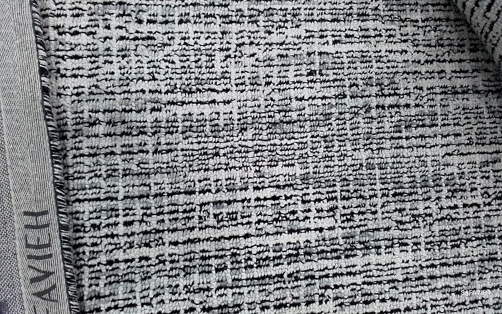BLACK / GREY 9′-0″ x 12′-0″ Back Stain Rug, Reduced Price 1172798913 ABT483Z-9