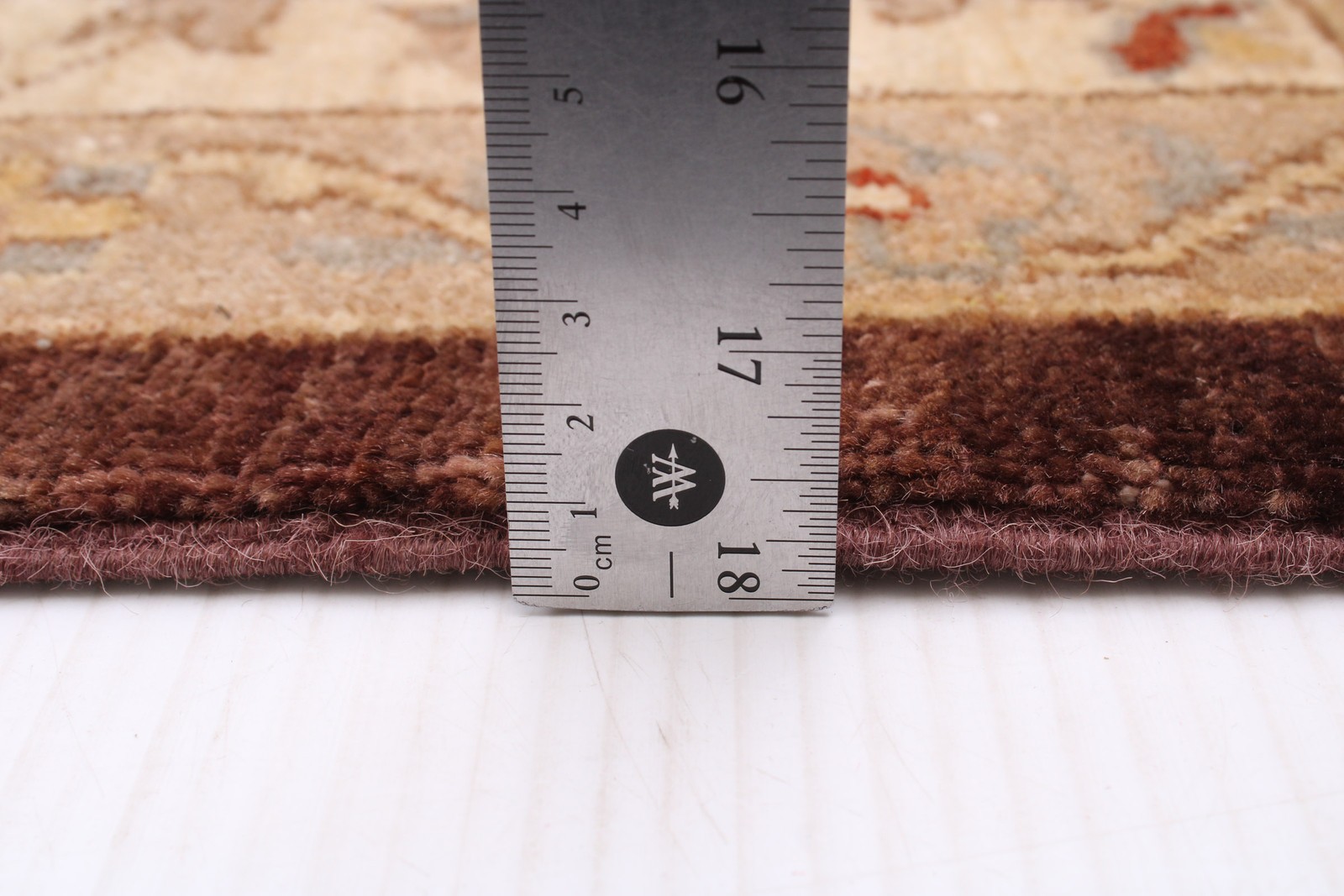 Traditional Dark Brown Hand-knotted Oriental Carpet 8’10” x 11’9″ Wool Area Rug