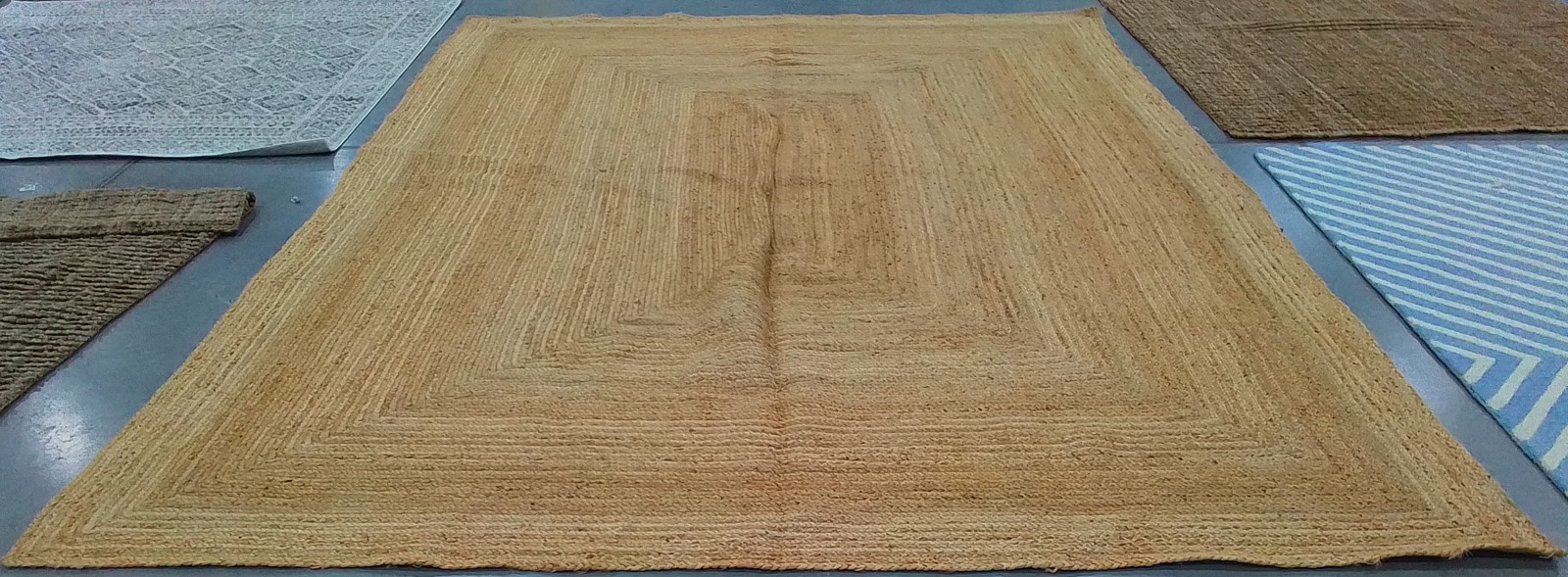 NATURAL 10′-0″ x 14′-0″ Back Stain Rug, Reduced Price 1172801249 CAP252A-10