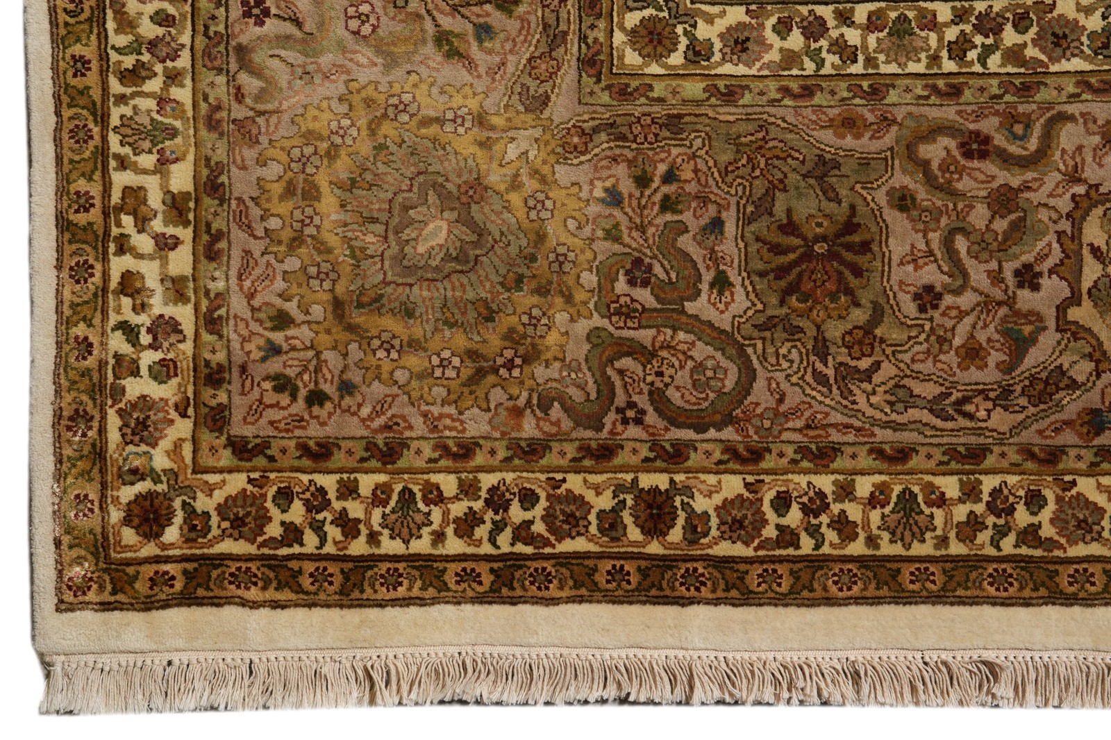 Harooni Rugs Fascinating 9×12 Handmade Silk & Wool Indian Rug PIX-804-164