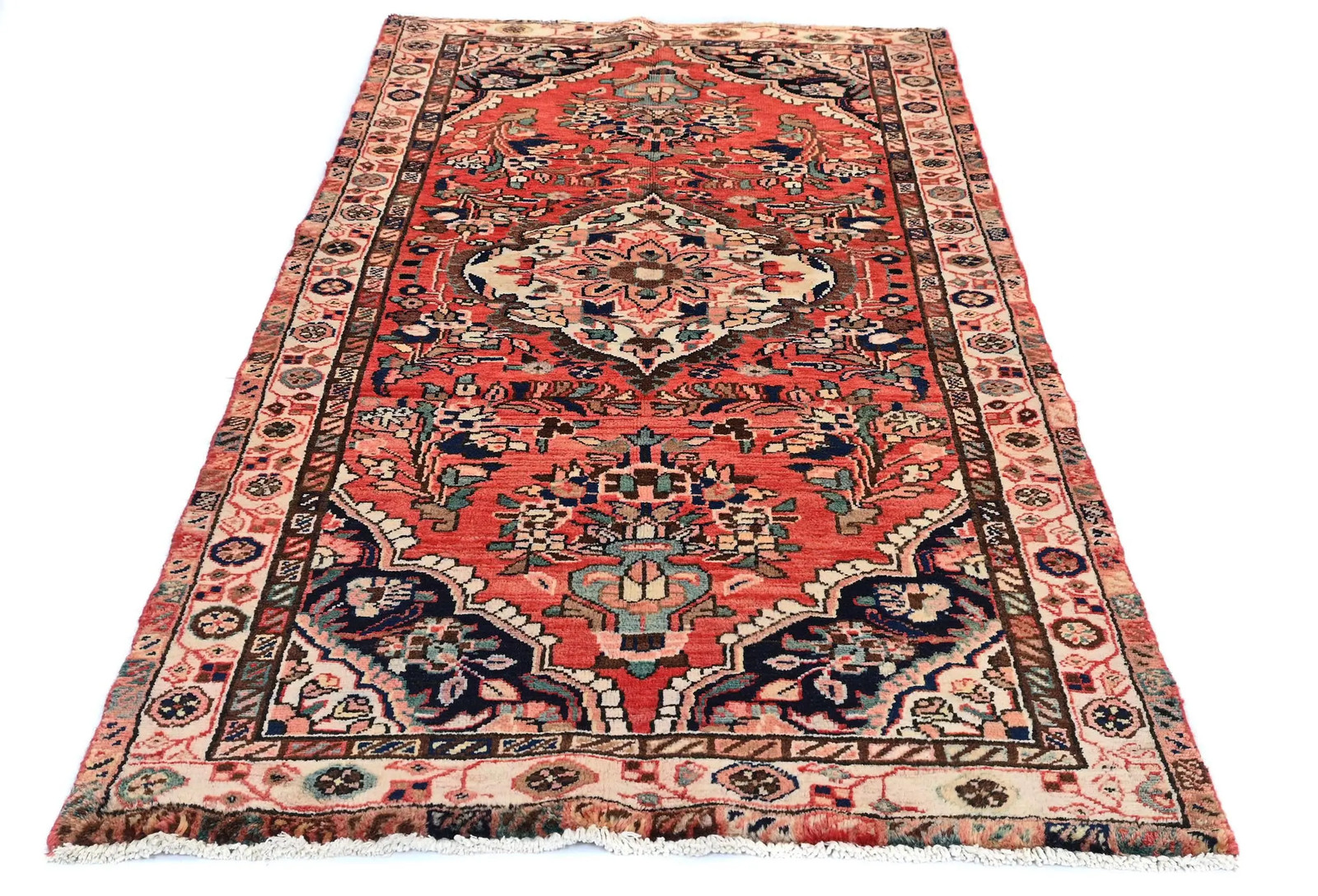 Vintage Floral Tribal 3’4X6’10 ft Rug Oriental Hallway Farmhouse Decor Carpet