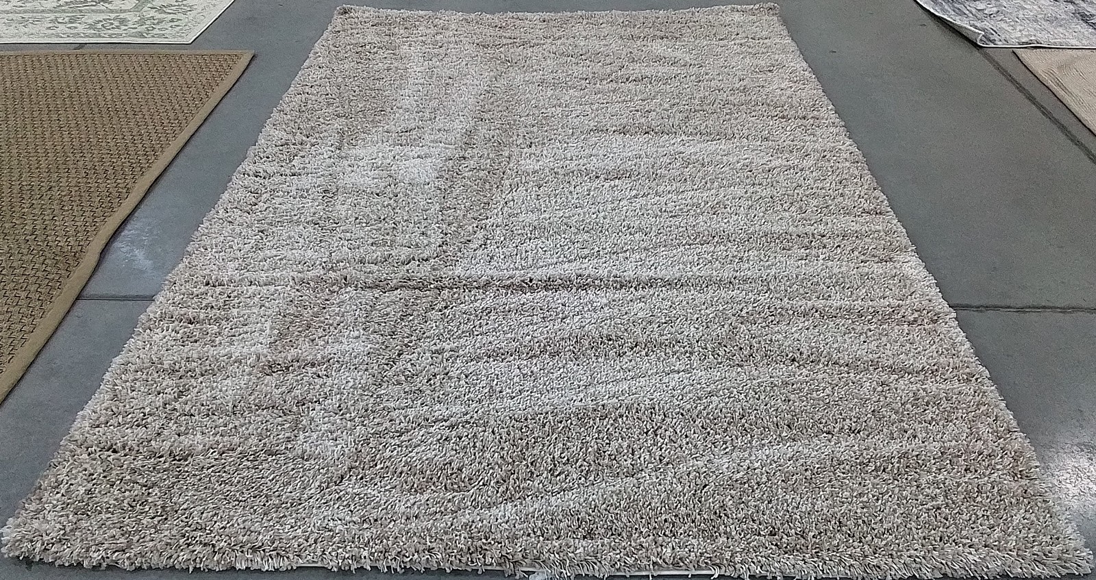 BEIGE 6′-7″ x 9′-6″ Back Stain Rug, Reduced Price 1172799484 SG151-1313-7