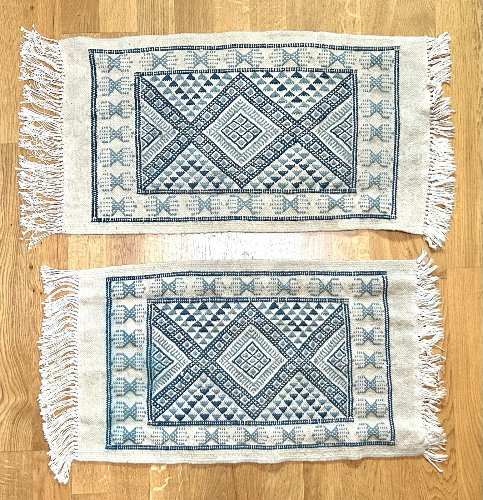 Handmade Moroccan Berber Rugs (Set of 2)