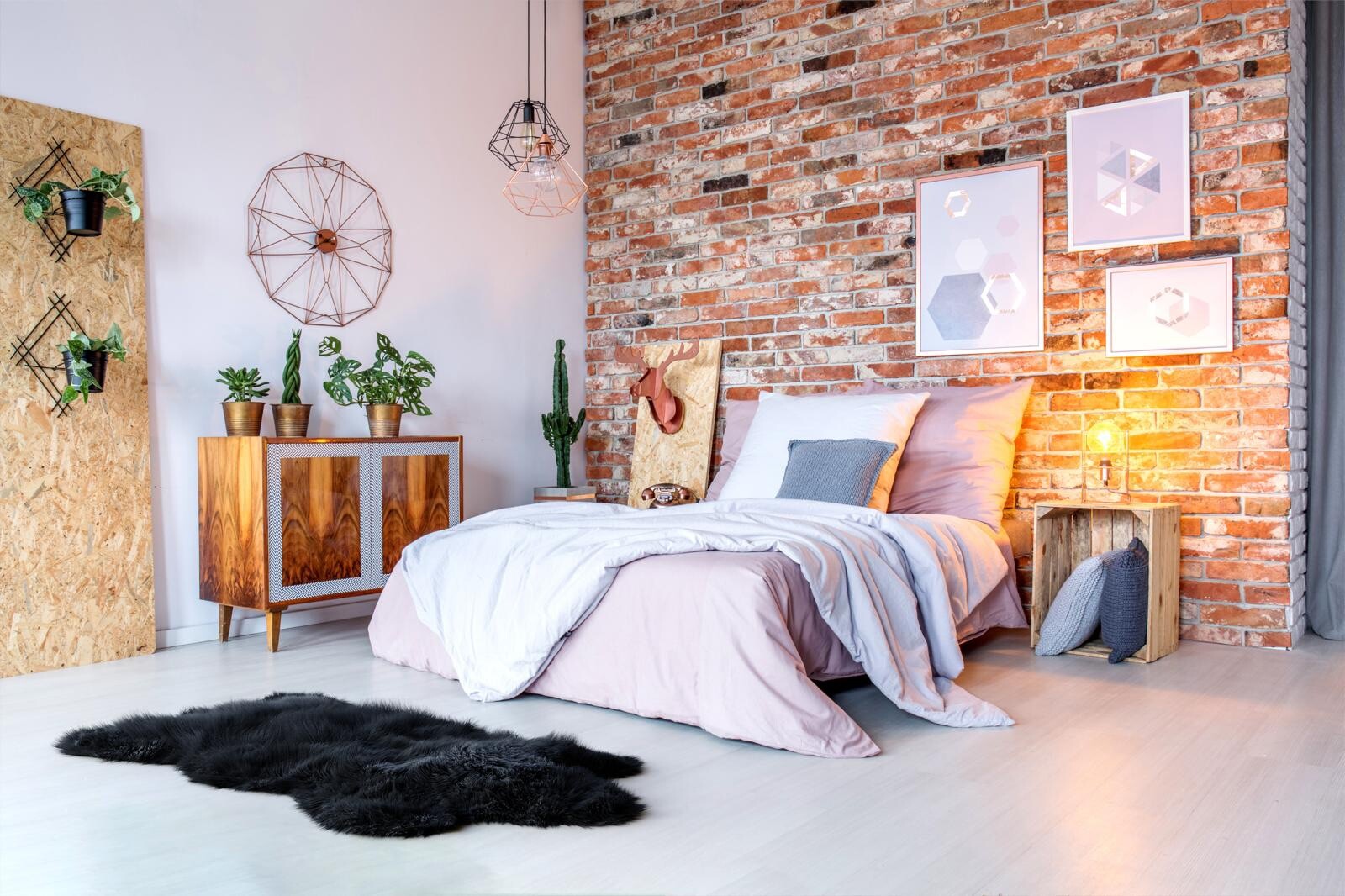 Deluxe Faux Bear Rug for Nursery [Extra large 6ft x 3 ft.Faux fur Bear Skin Rug.