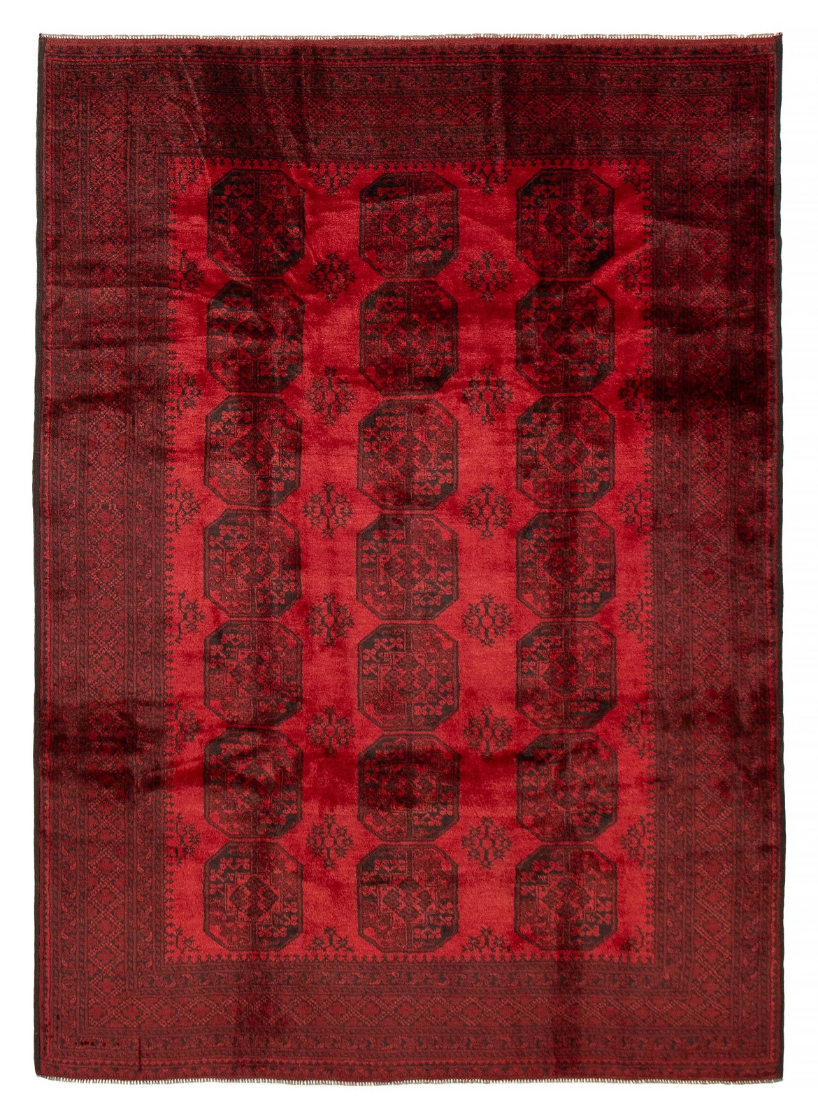 Traditional Vintage Hand-Knotted Area Rug 6’8″ x 9’4″ Oriental Wool Carpet